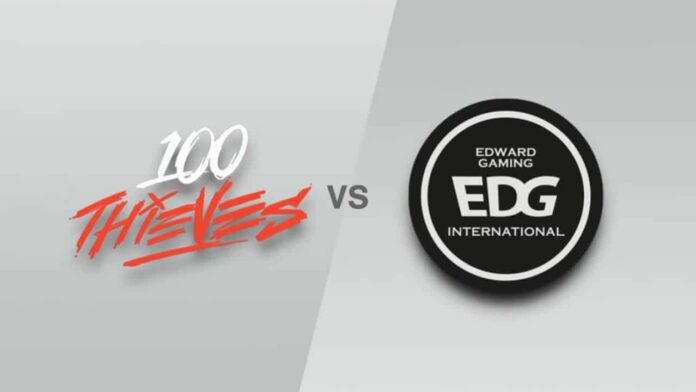 LoL: 100 Thieves vs Edward Gaming - Worlds 2021 Group Stage Recap