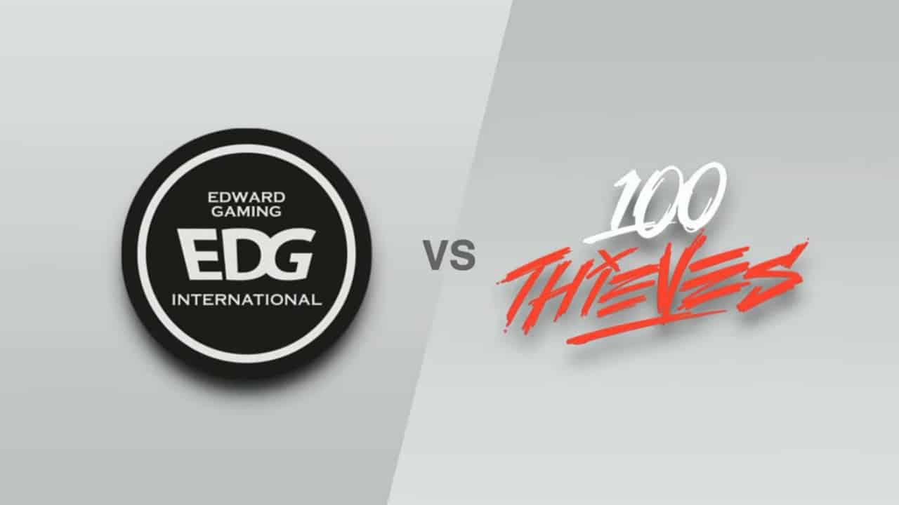 LoL: Edward Gaming vs 100 Thieves Worlds 2021 Group Stage Recap