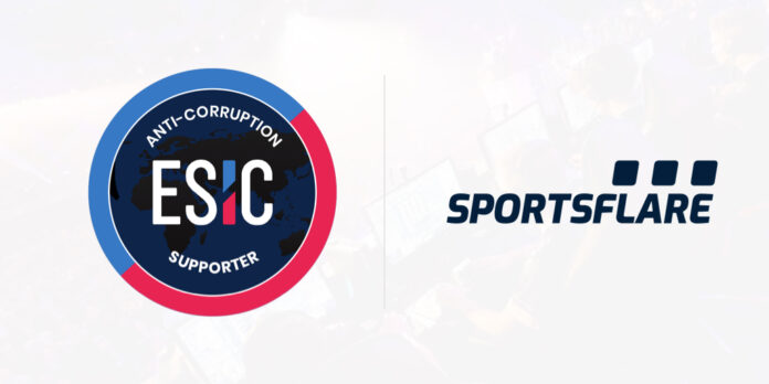 Sportflare joins ESIC as anti-corruption supporter