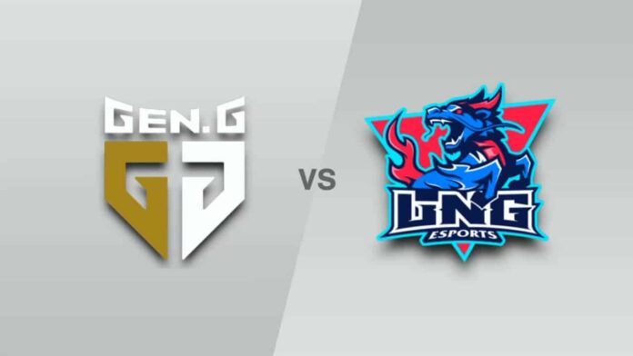 LoL: Gen.G vs LNG Esports