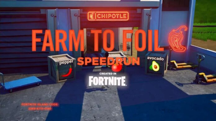 Fortnite: Chipotle Launches Custom Foil Speedrun Creative Map — Play To Win Free Burritos