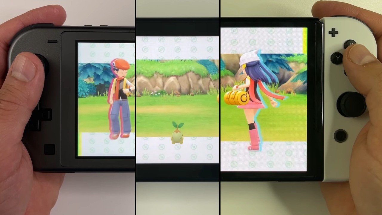 Video: Side-By-Side Comparison Of ﻿Pokémon's Diamond And Pearl Remakes Running On Every Switch