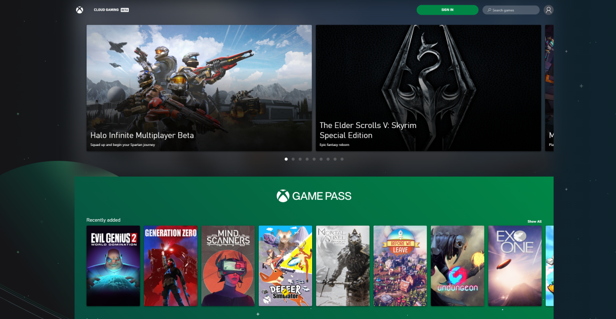 Xbox Cloud Gaming gets an image quality boost—but only on Edge