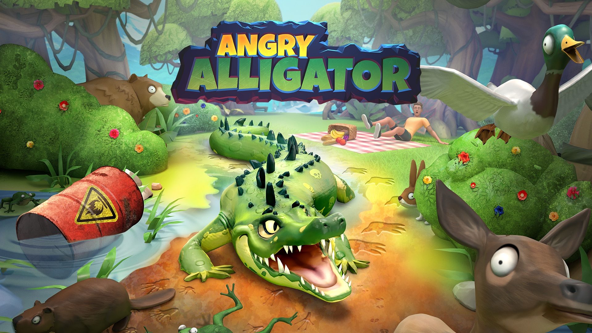 Angry Alligator rampages to PS4 and PS5 November 30 – PlayStation.Blog