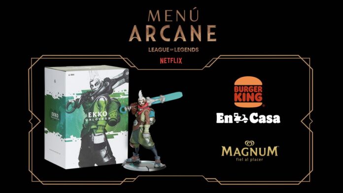 Burger King features Riot Games' Arcane themed menu » TalkEsport