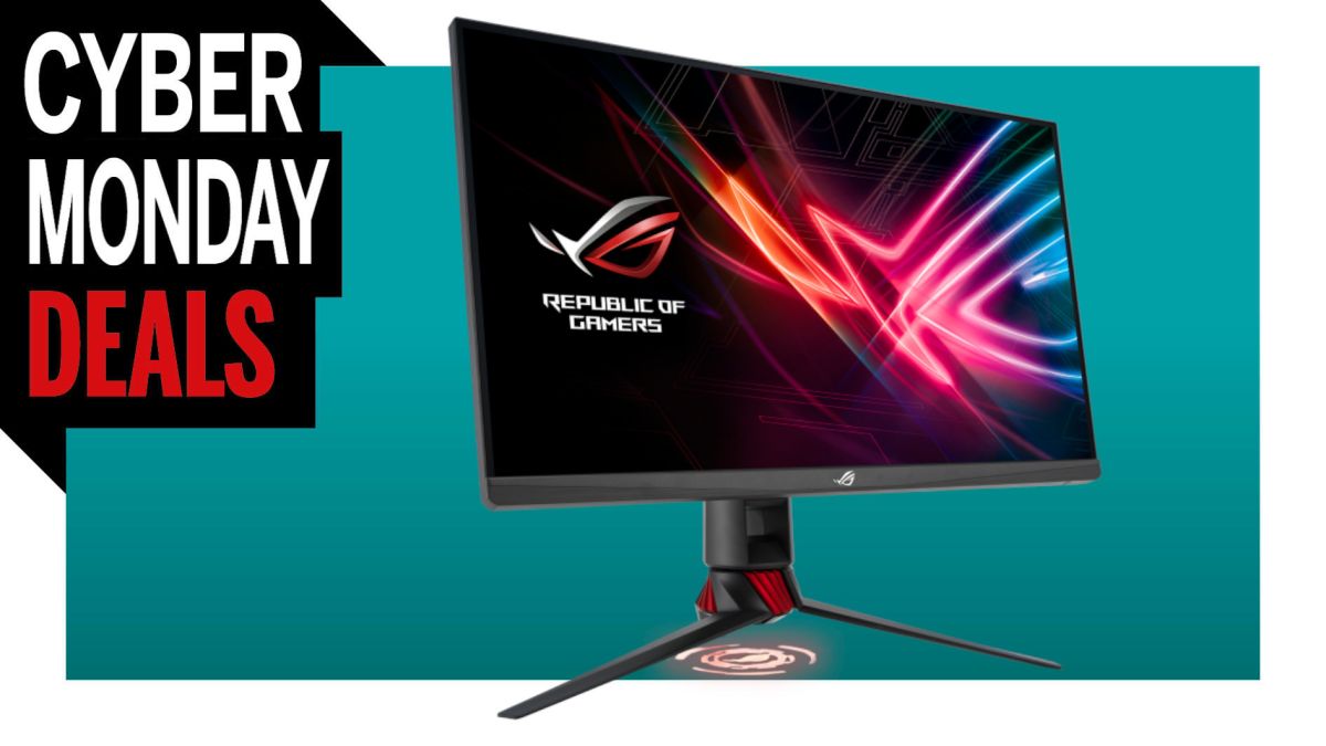 Cyber Monday gaming monitor deal: At $200 off, this 170Hz 1440p monitor is a good catch if you like the 'gamer' aesthetic