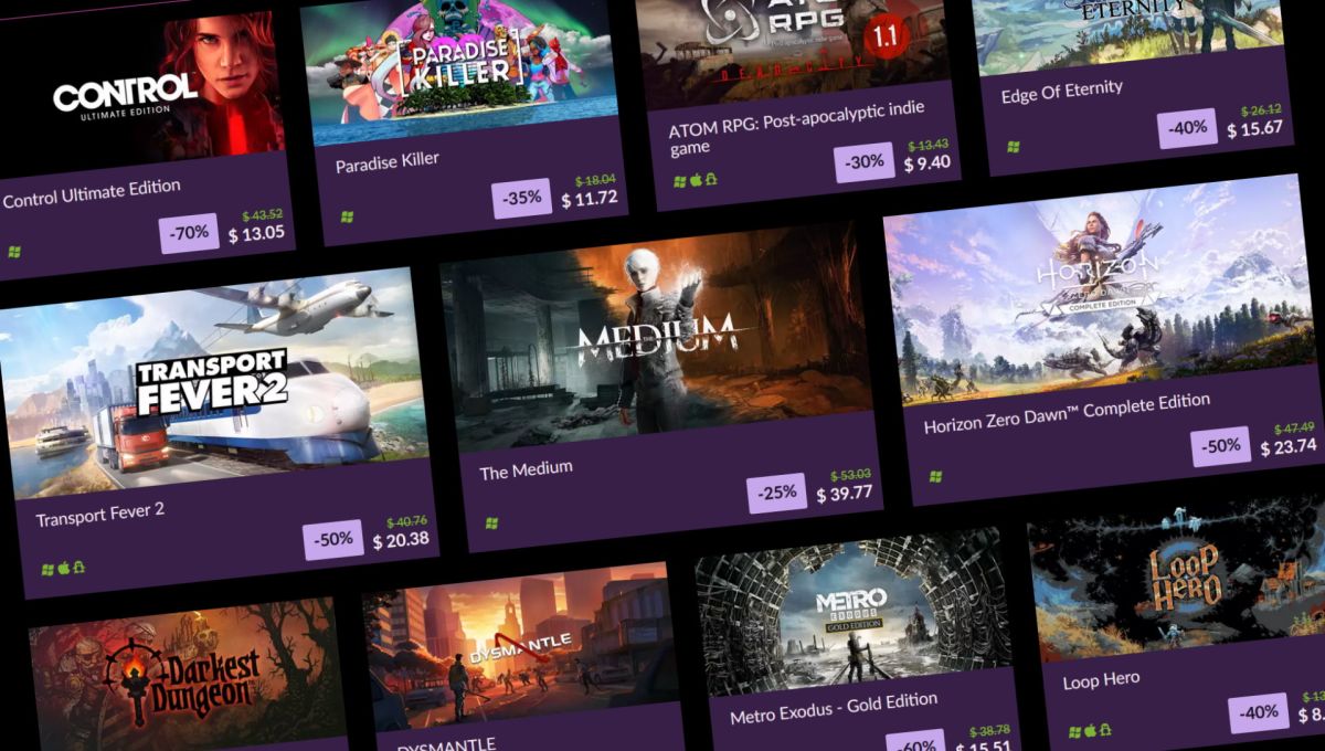 GOG brings back flash deals and deep cuts for its big Black Friday sale