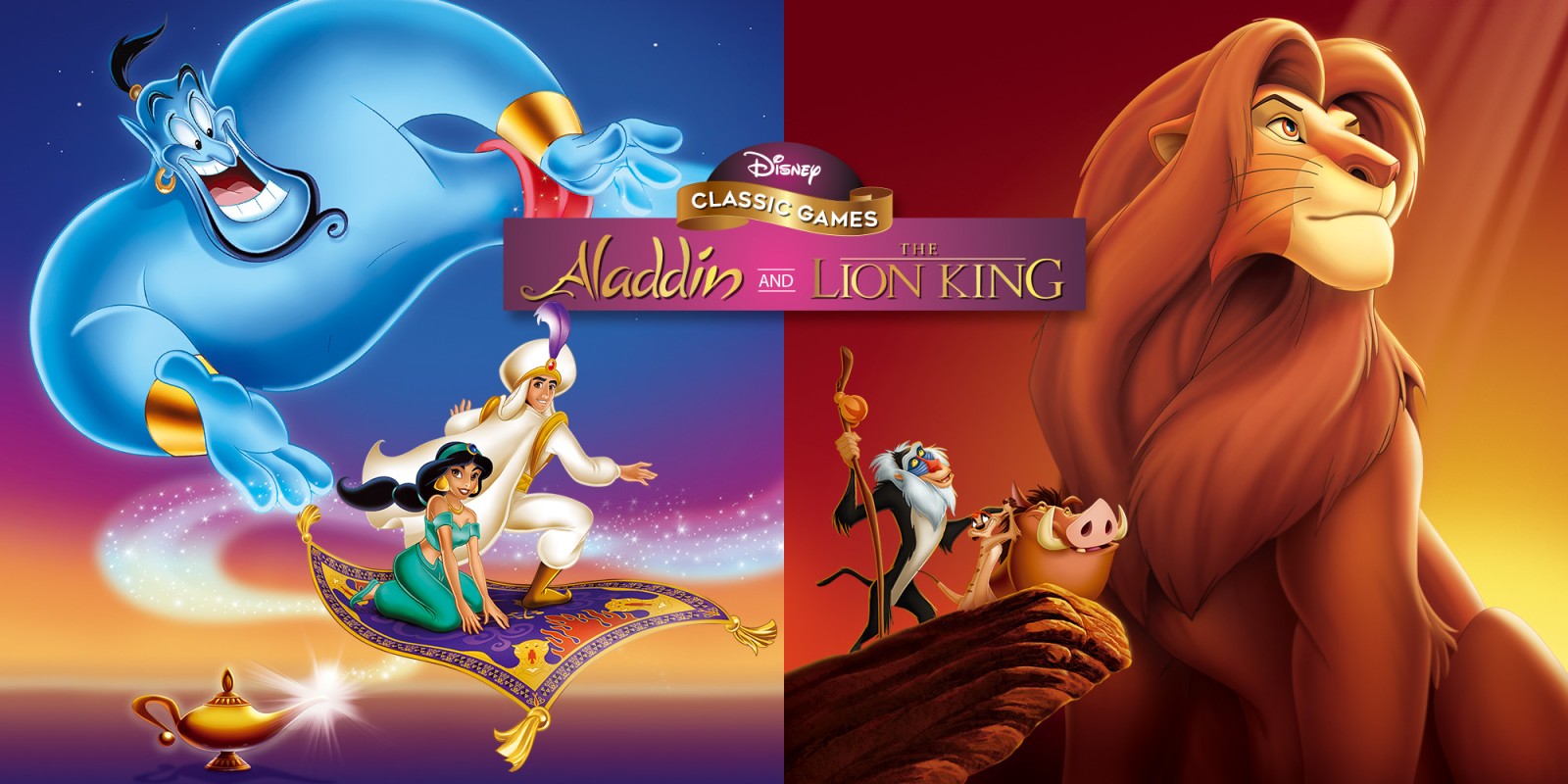 The Jungle Book & More Aladdin Pack DLC is now available for Disney Classic Games: Aladdin & The Lion King