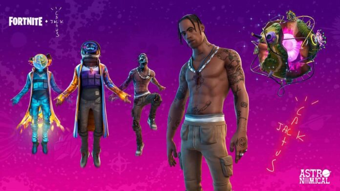 Epic Games Pulls Travis Scott Emote From Item Shop Following AstroWorld Tragedy