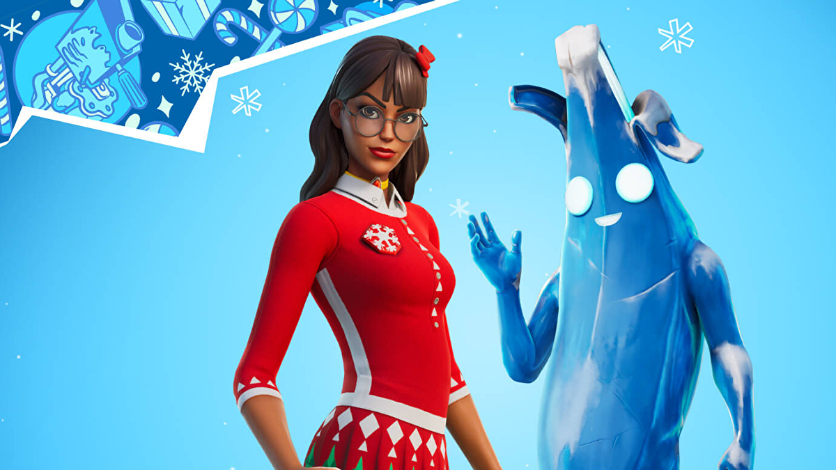 Fortnite's Winterfest begins today, offers free frozen banana man • Eurogamer.net