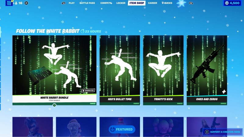 What’s New In Fortnite Today: Teases Of The Matrix’s Neo And Trinity