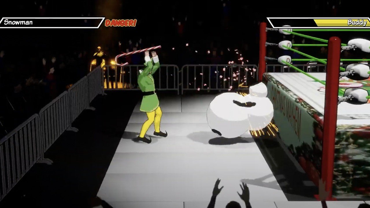 Action Arcade Wrestling Gets A Festive Trailer Ahead Of 2022 Switch Release