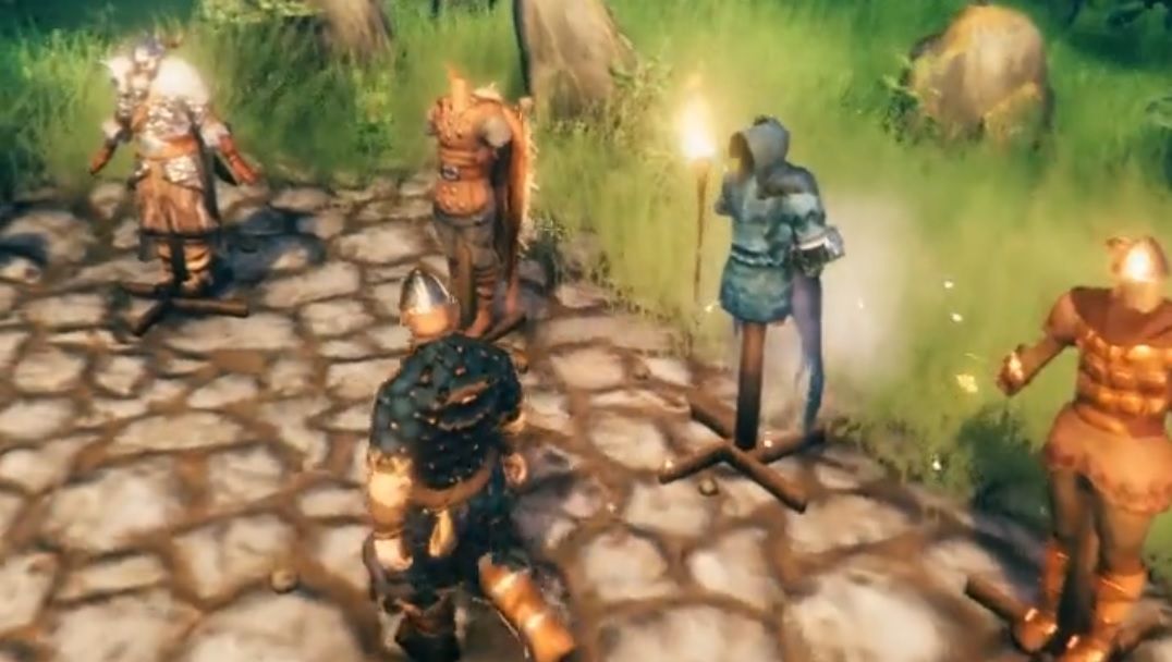 Valheim is teasing new armor stands to display your gear