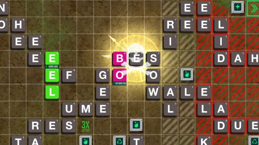 Someone mixed Scrabble with battle royale, and by god it works