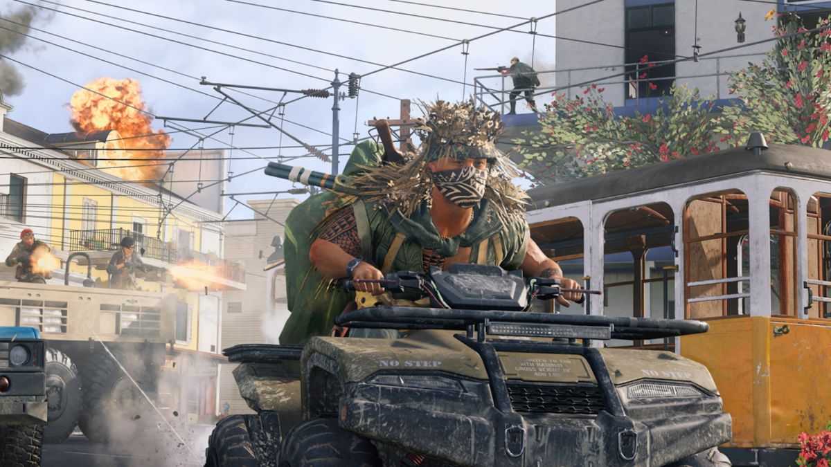 What happened to all the color in Call of Duty: Warzone's Pacific map?