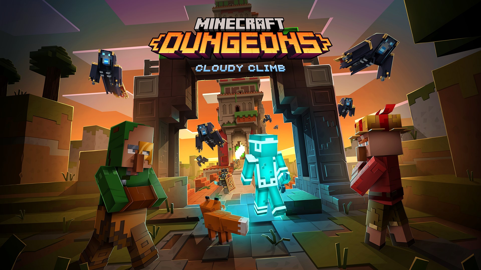 Video For Minecraft Dungeons First Seasonal Adventure is Here with the Free Cloudy Climb Update