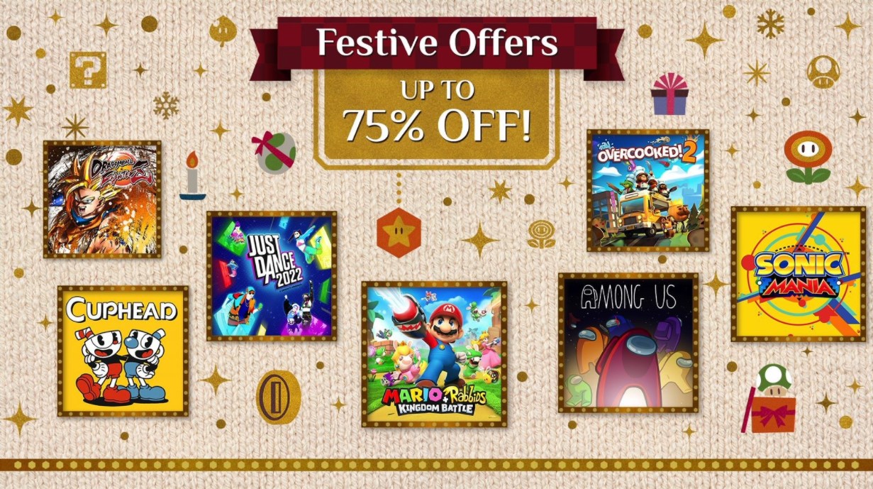 nintendo festive sale