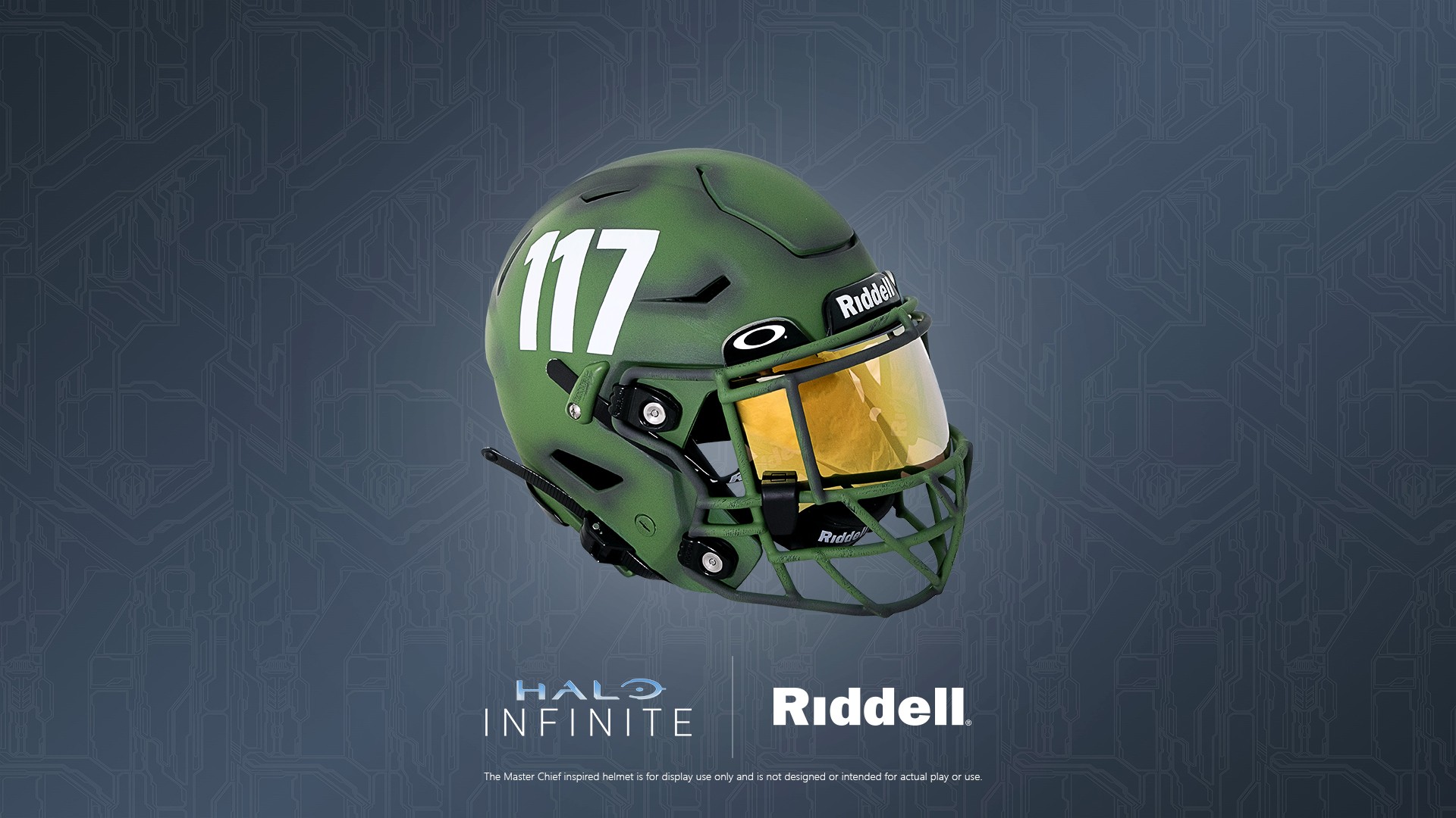 Xbox Collaborates with Riddell to Create Commemorative SpeedFlex Helmet Inspired by Master Chief