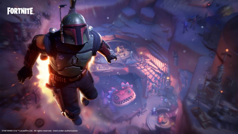 Boba Fett Is Now In Fortnite