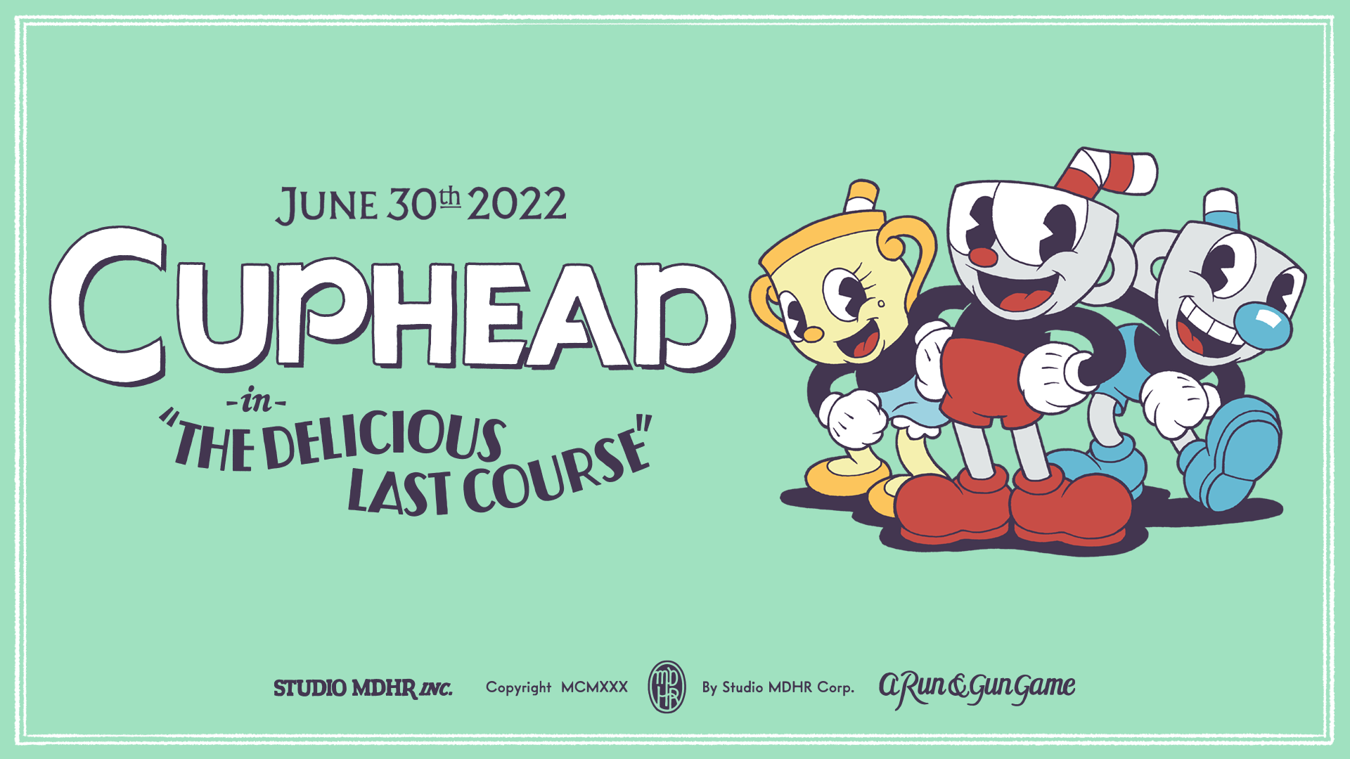 All Aboard for D.L.C. Isle! Cuphead – The Delicious Last Course Lands on June 30, 2022