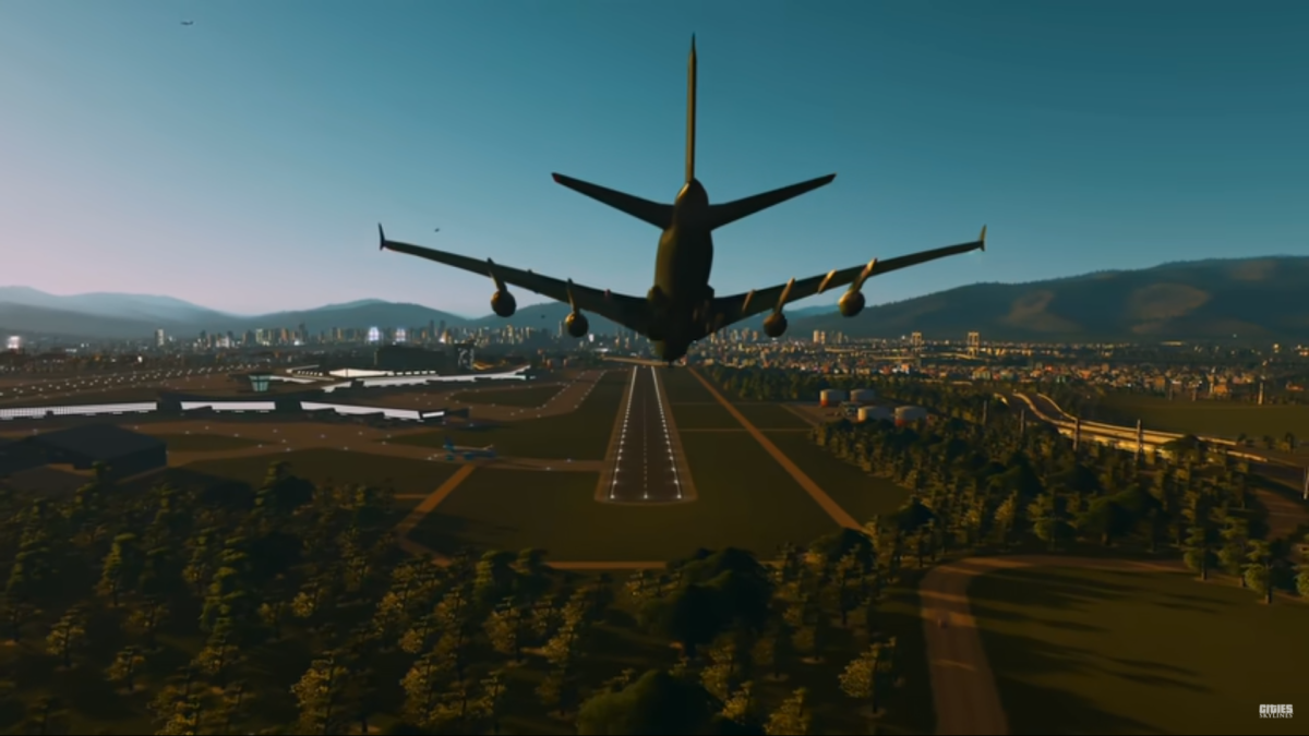 The new Cities: Skylines expansion is all about big modular airports