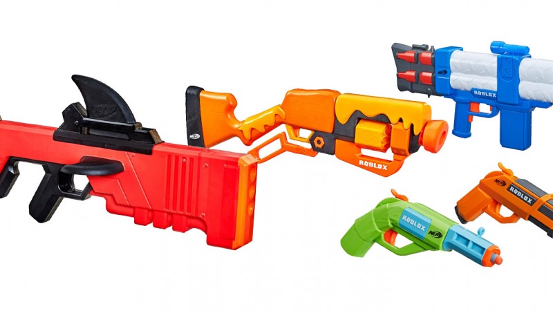 Battle Your Friends With These Four Awesome Roblox-Inspired Nerf Blasters