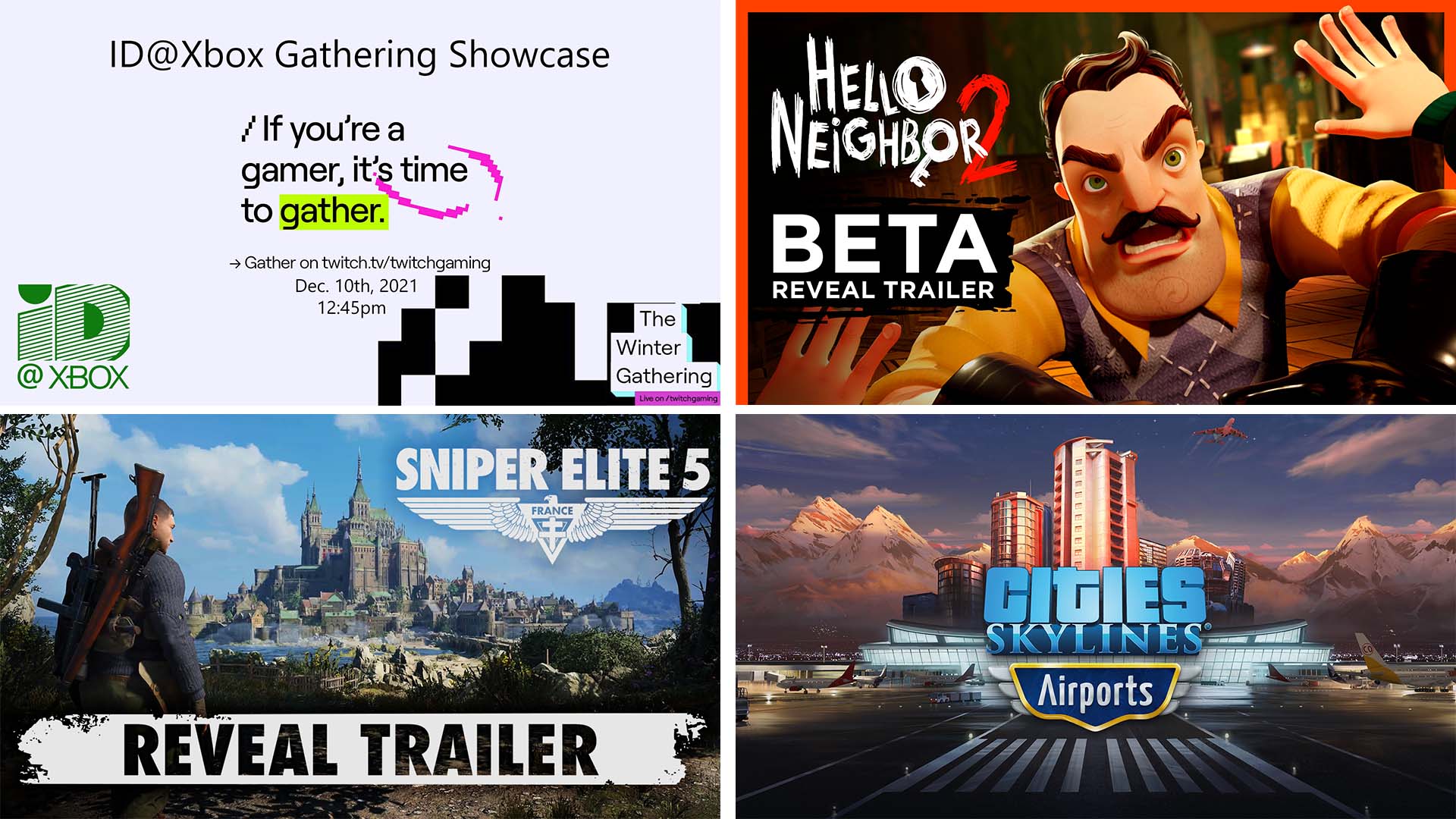 ICYMI – ID@Xbox Gathering Showcase with /twitchgaming