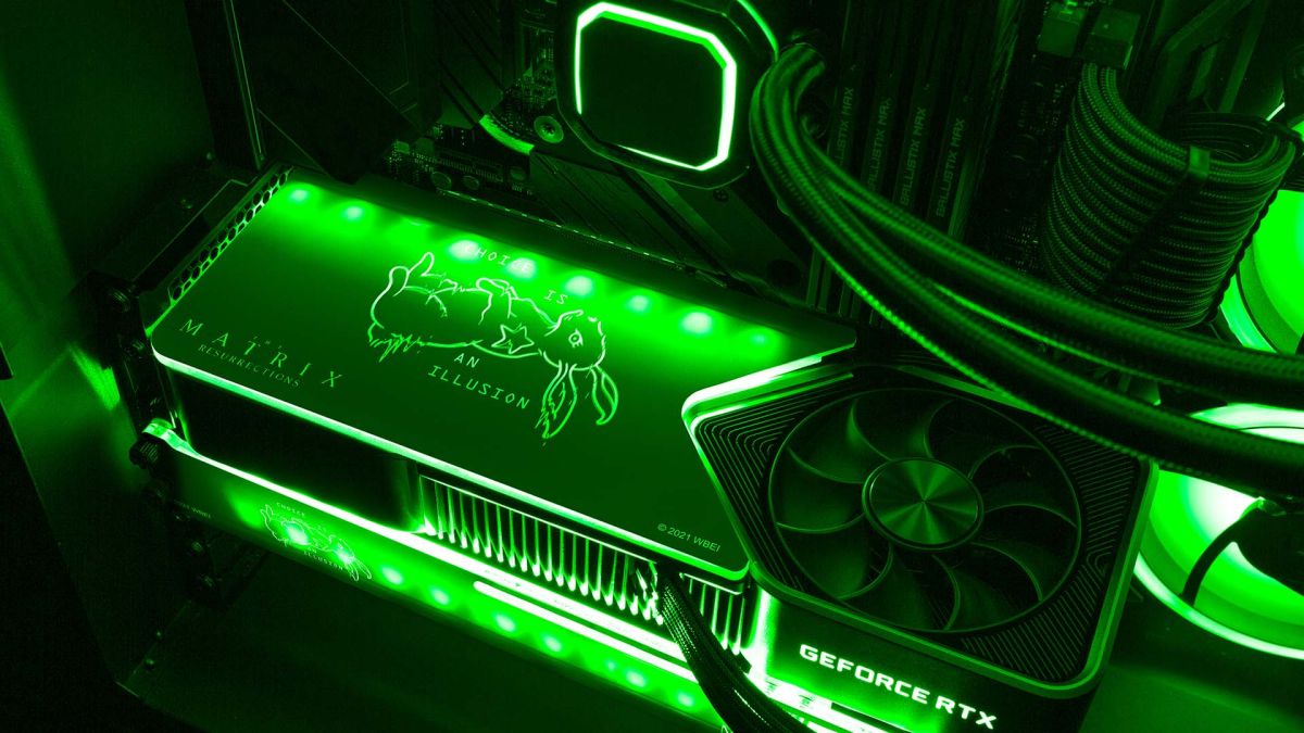 Nvidia is giving away three Matrix-inspired PCs, just to make me jealous