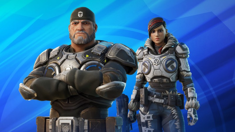 Gears of War: Marcus Fenix And Kait Diaz Skins Coming To Fortnite Today