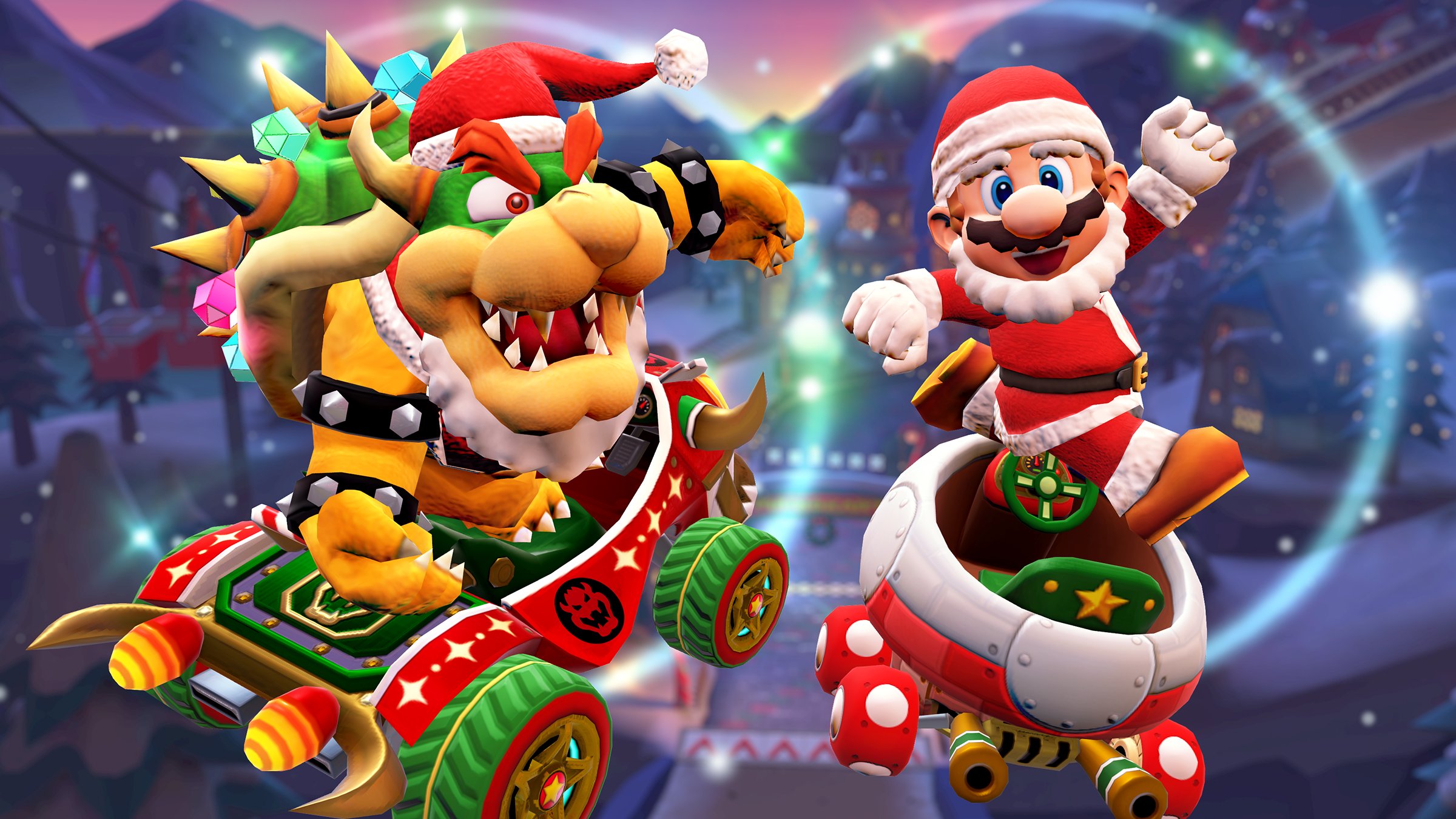 The Holiday Tour has kicked off in Mario Kart Tour