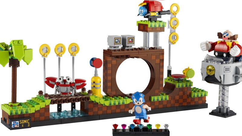 LEGO Sonic The Hedgehog Green Hill Zone Set Available On New Year's Day