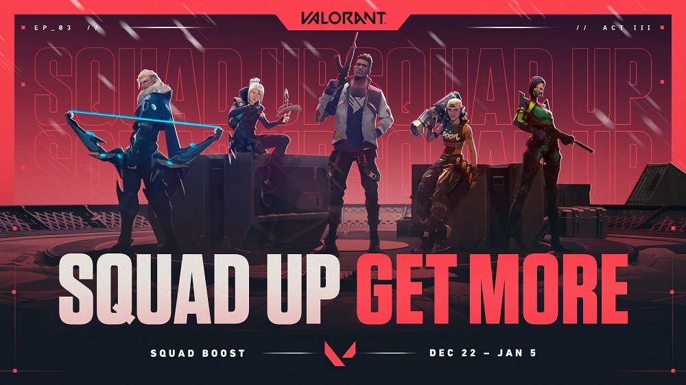 Valorant Squad Boost Event Returns This Holiday Season