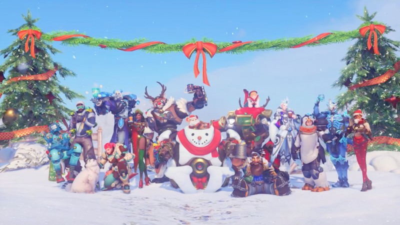 Overwatch Winter Wonderland 2021 Event Now Live, Eight New Skins Revealed