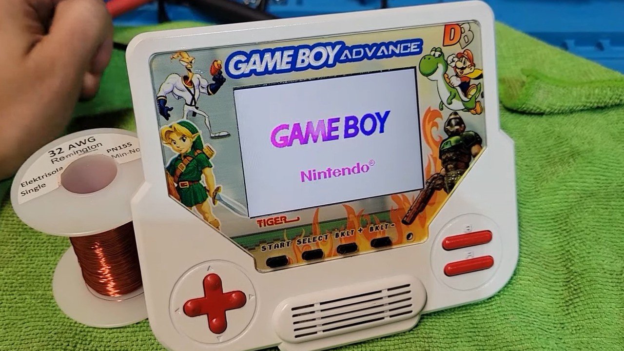 Random: Introducing The Tiger Boy Advance - A GBA Inside A Tiger Electronics Handheld System