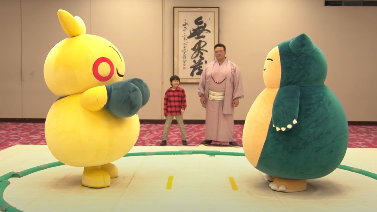 The Pokémon Company Is Sponsoring Sumo Wrestling Again