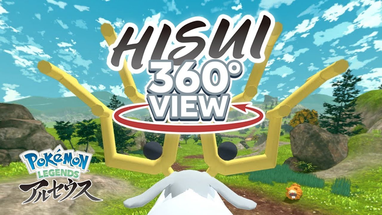 Video: Here's A First-Person Look At Pokémon Legends: Arceus In 'Hisui 360° View'