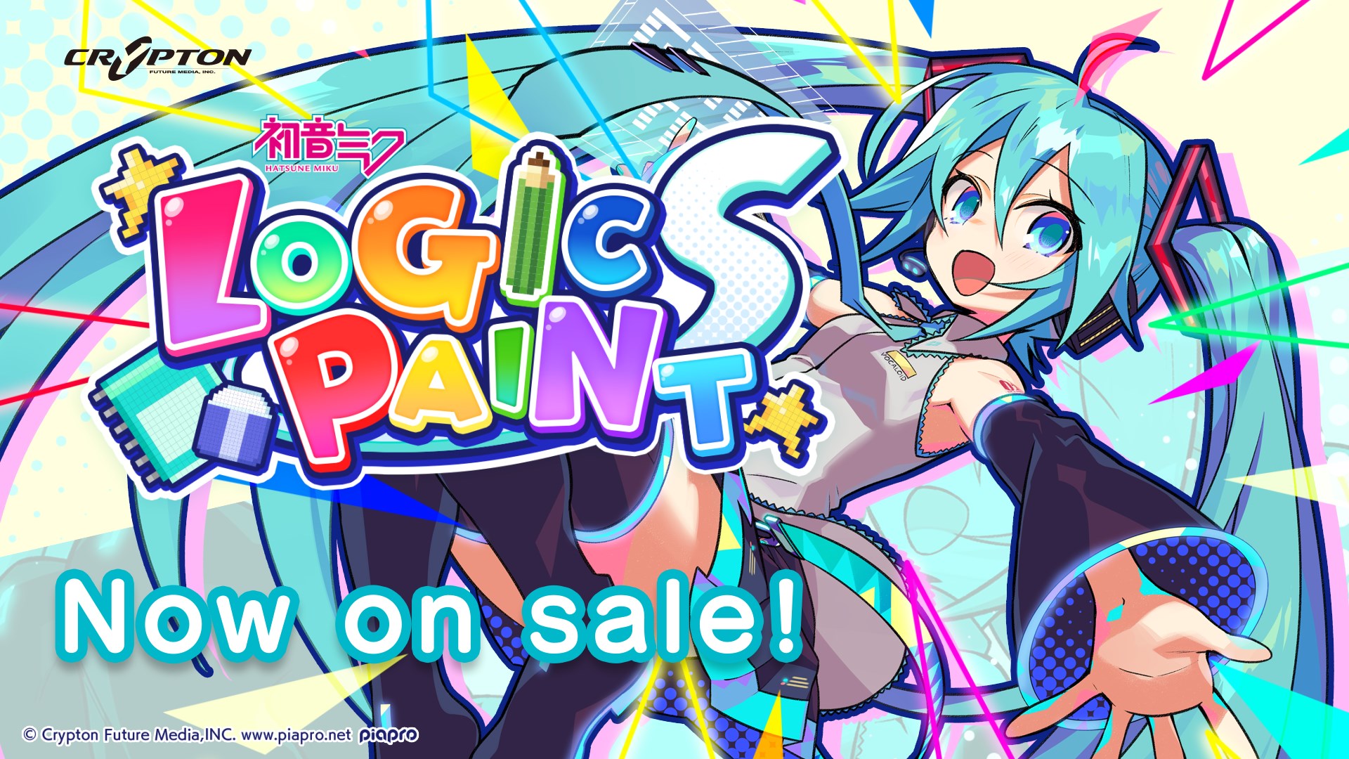 Hatsune Miku Logic Paint S Is Now Available For PC, Xbox One, And Xbox Series X|S