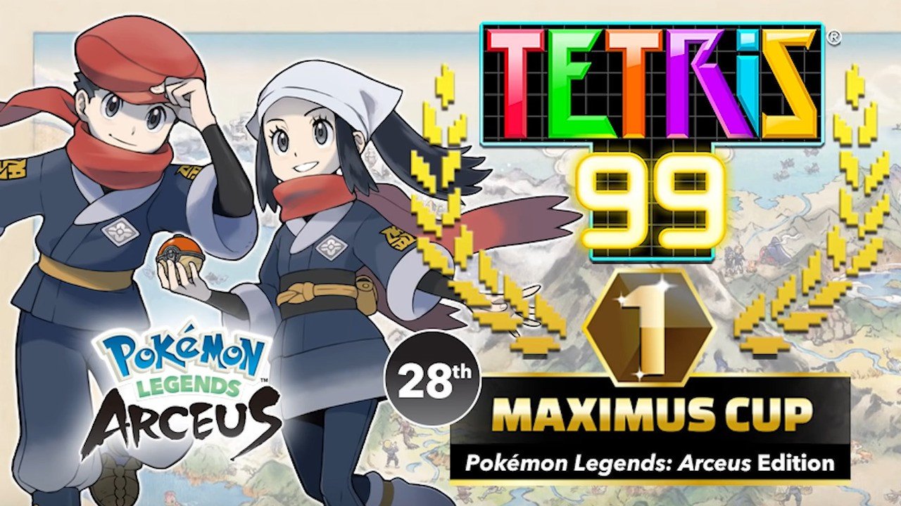 Tetris 99's Pokémon Legends: Arceus Crossover Event Is Now Live