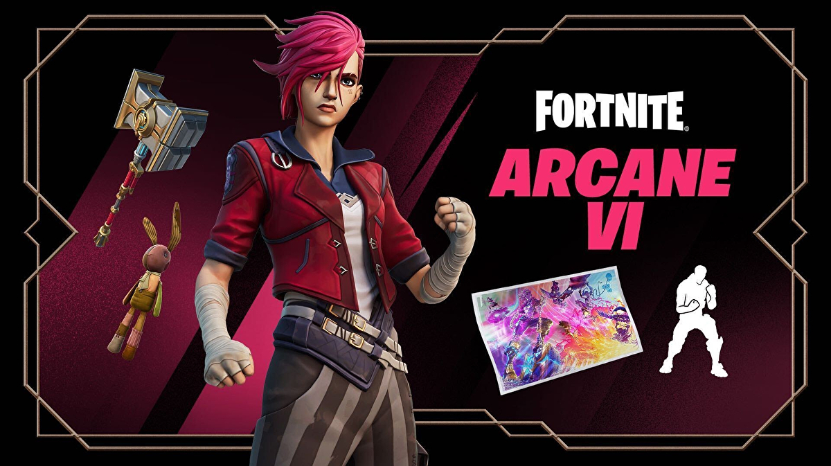 Arcane's Vi is coming to Fortnite later today • Eurogamer.net