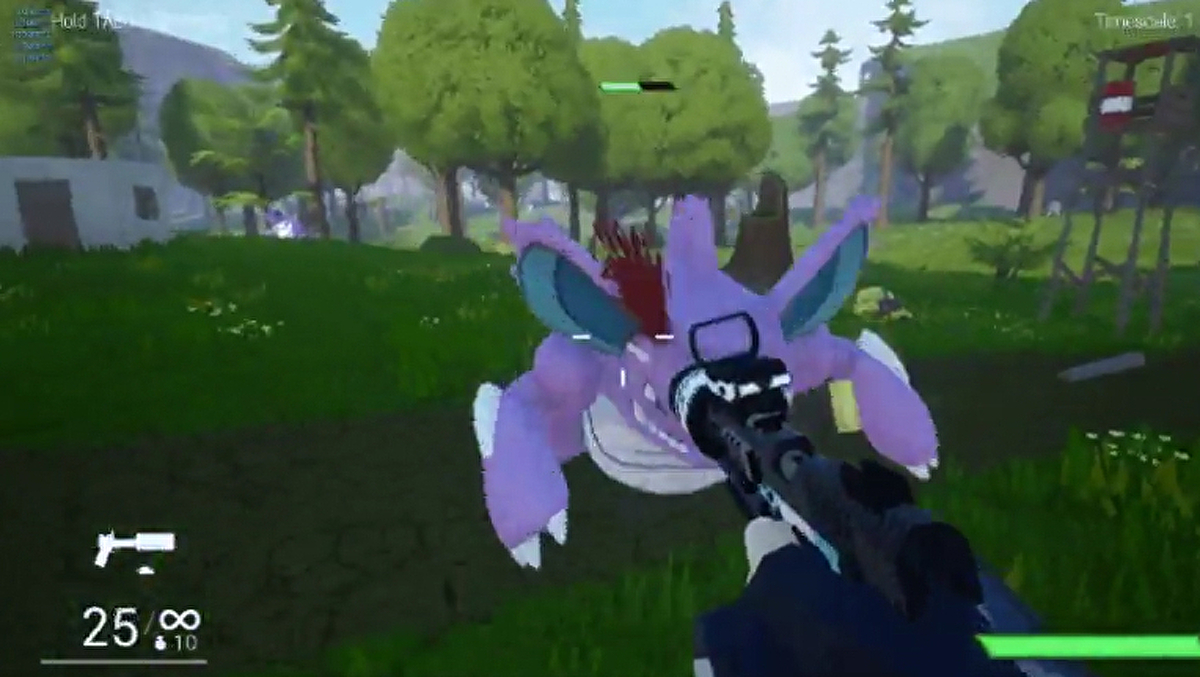 Nintendo takes aim at fan-made Pokmon FPS • Eurogamer.net