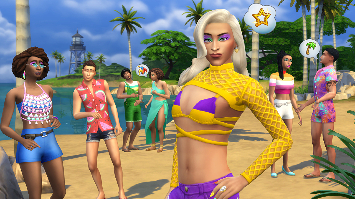 EA celebrates Brazil's Carnaval in The Sims 4 with drag artist Pabllo Vittar • Eurogamer.net