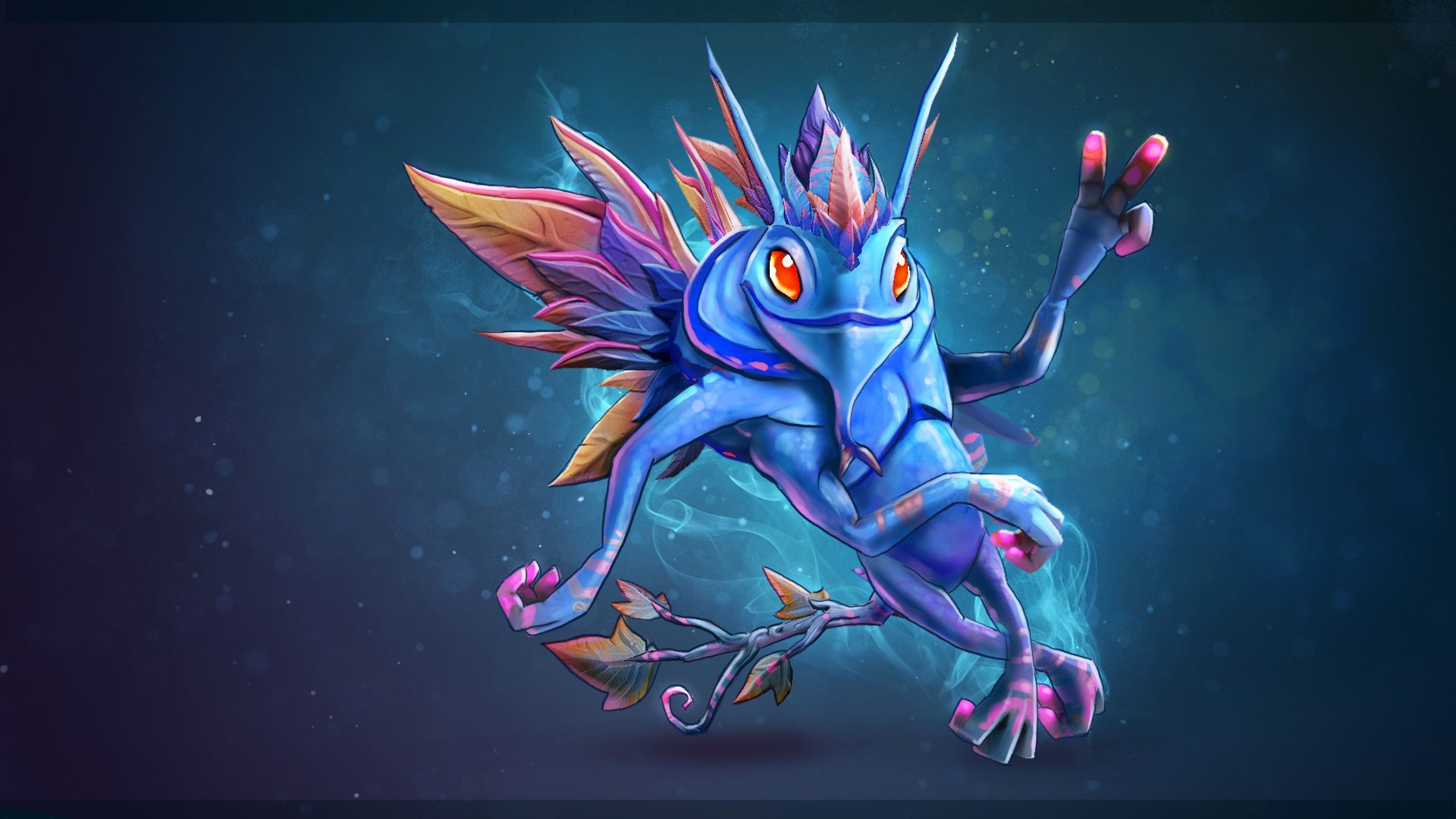 The Dota 2 Hero, Puck, a fairy dragon.