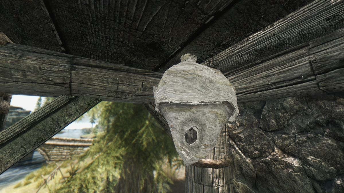 Reddit learns you can shoot down Skyrim's beehives to get honey