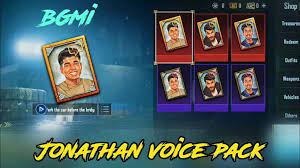 How to win BGMI Jonathan's voice pack for free » TalkEsport