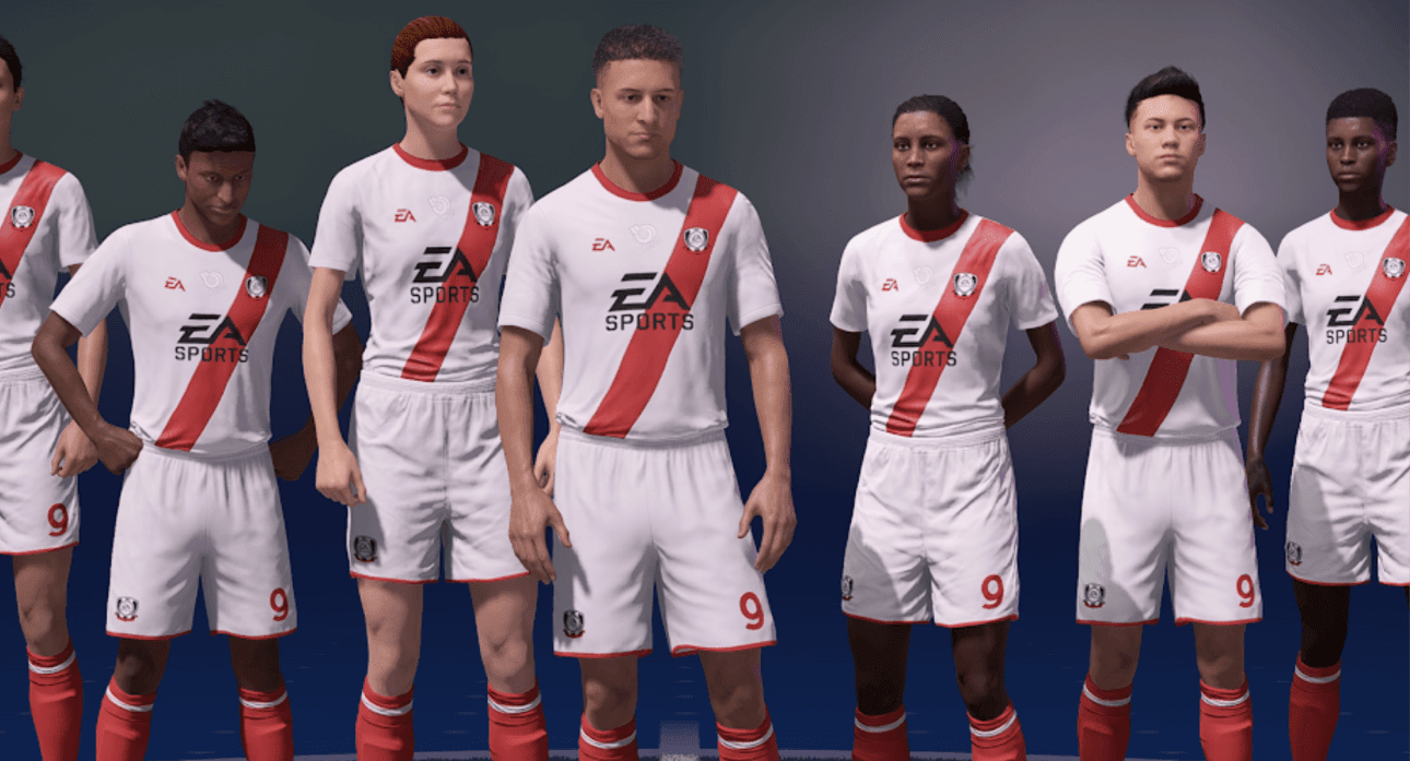 fifa 22 squad line up screen