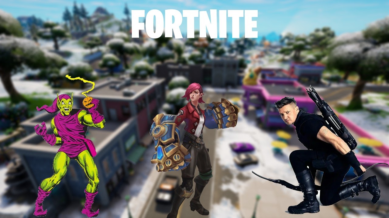 Fortnite Leaks Reveal Planned Hawkeye, Green Goblin & League of Legends Collaborations