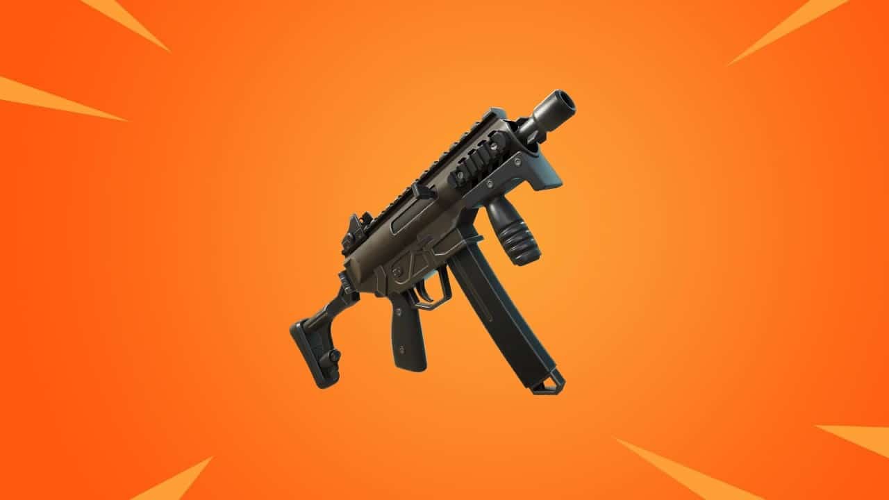 The Stinger SMG weapon available in Fortnite Chapter 3