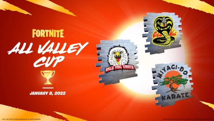 Fortnite All Valley Cup: How to Win Free Cobra Kai Cosmetics