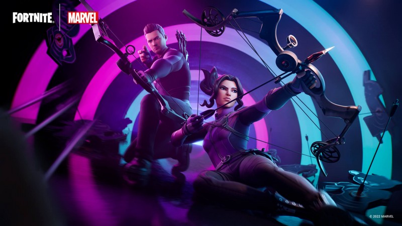 Marvel’s Hawkeye Duo Is Now In Fortnite