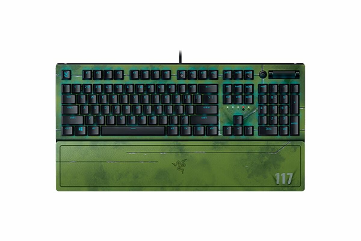 The Halo Infinite Razer BlackWidow V3 Gaming Keyboard is now £120 • Eurogamer.net